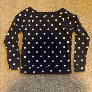 Lemon Tart Polkadot Lightweight Long Sleeve Shirt